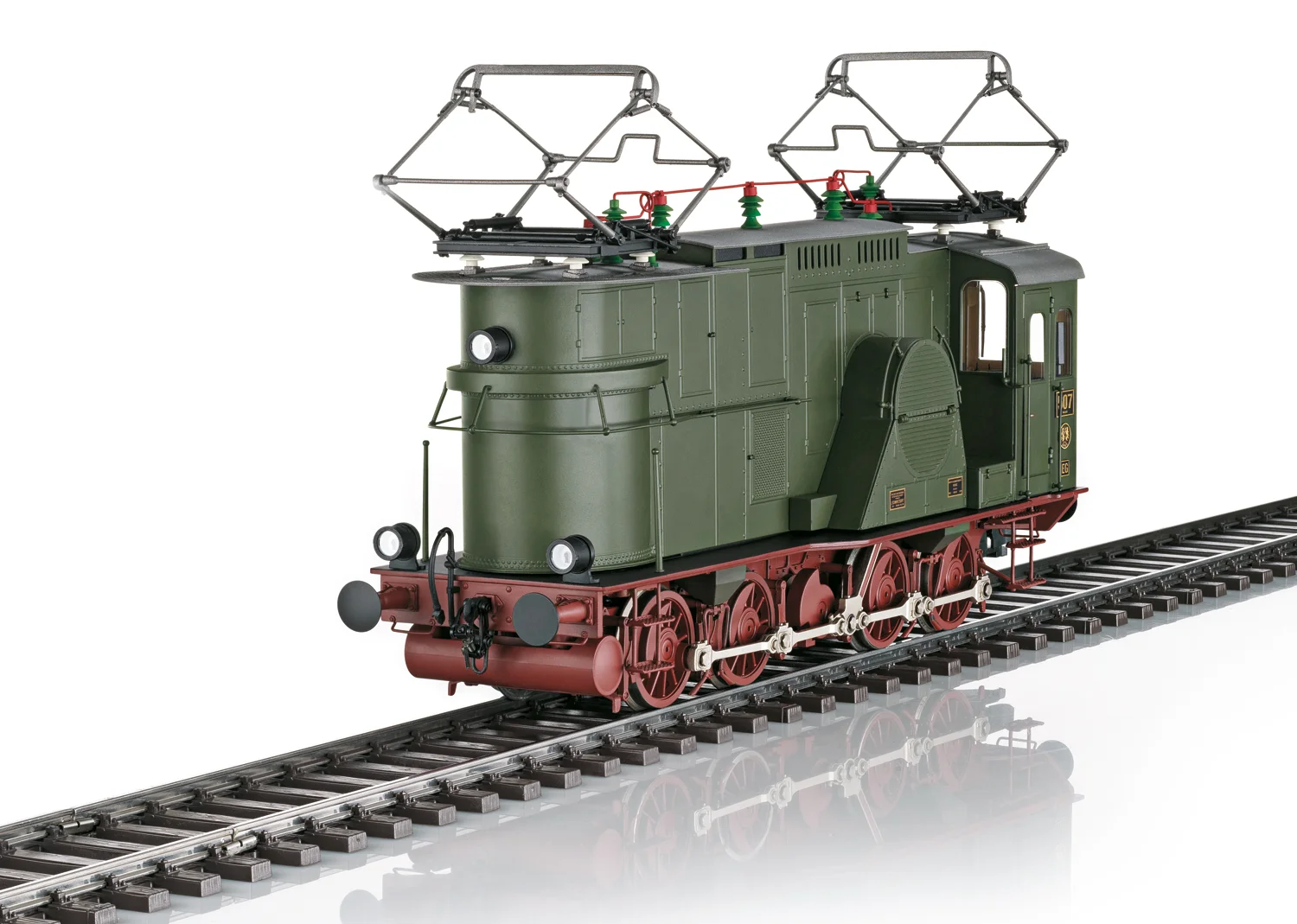 55507 - Elektrische goederenlocomotief type EG 507 (Spoor 1)